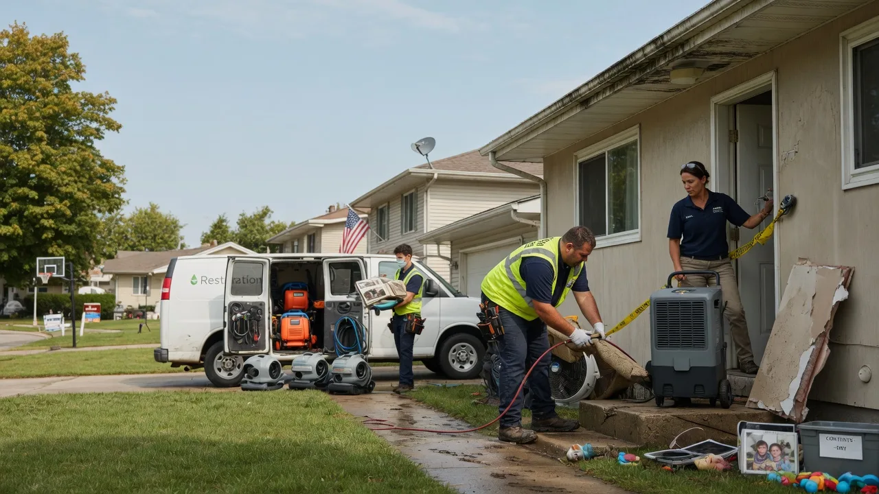 Water Damage Restoration in Onekama, MI near me
